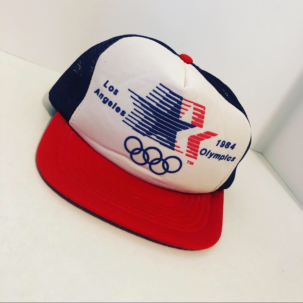 1984 Los Angeles Olympics Snapback Trucker Hat